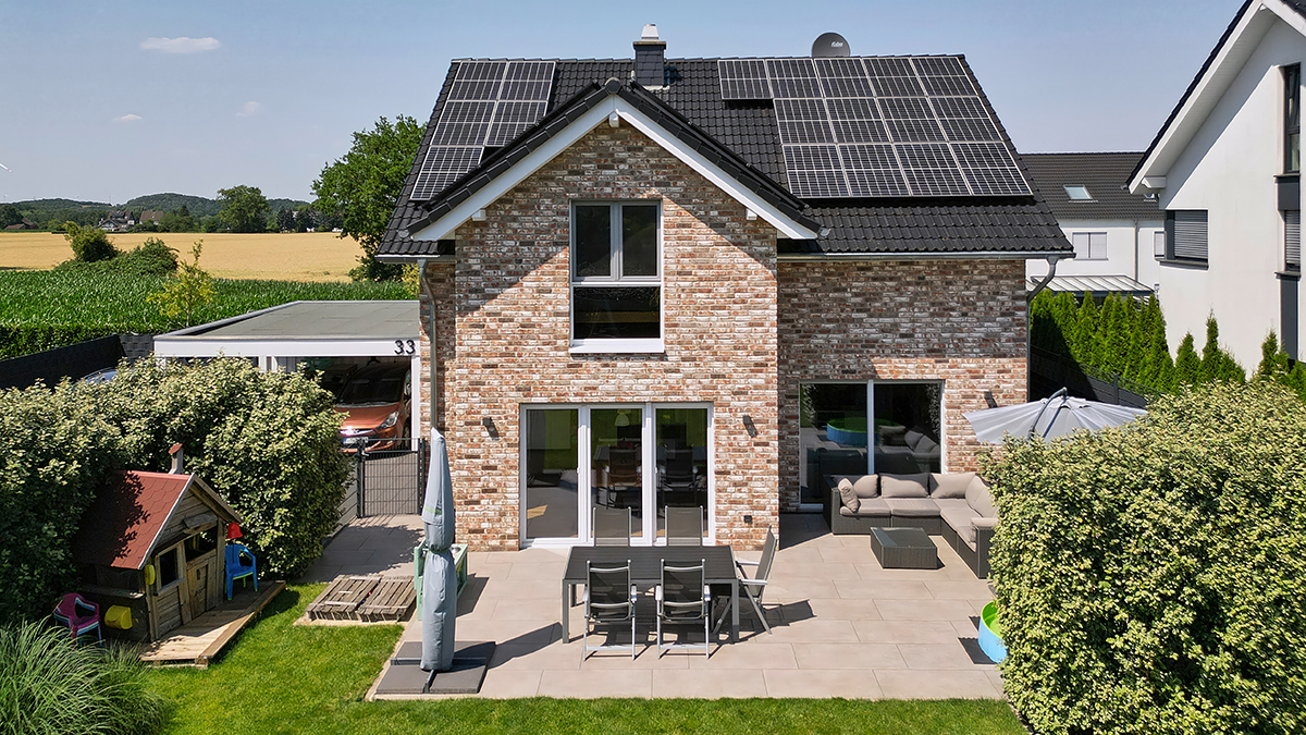 Backsteinhaus Solar