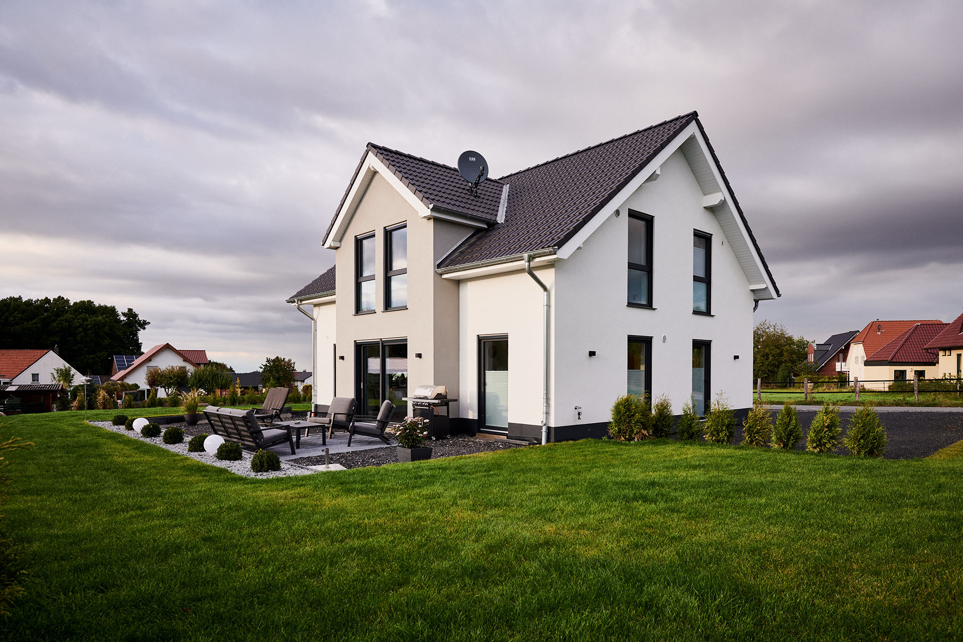 Modernes Einfamilienhaus